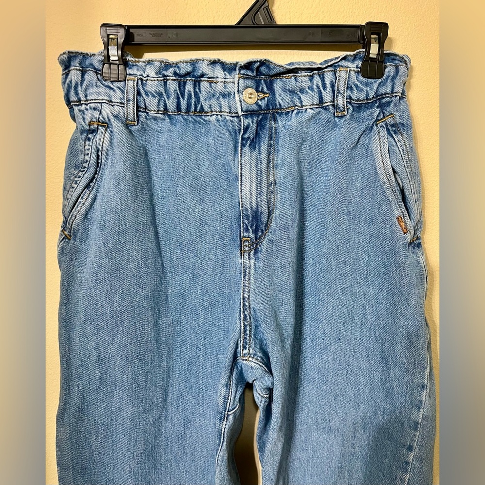ZARA Paperbag High Waist Jeans - Picture 6 of 11